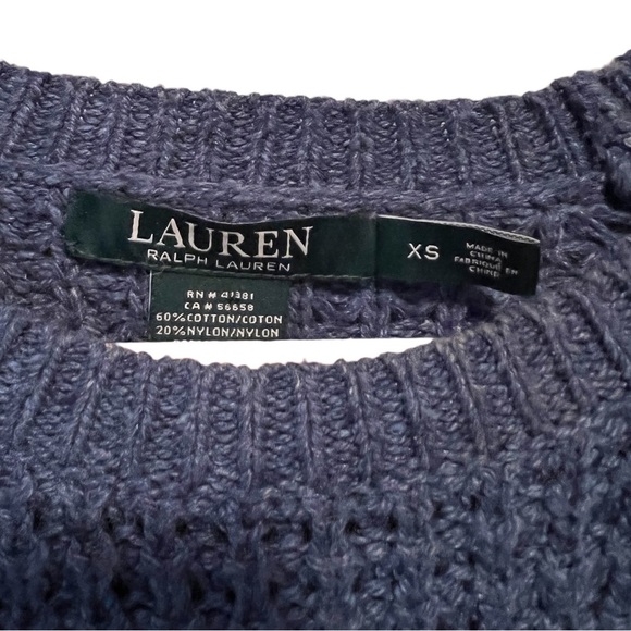 Ralph Lauren Chunky Waffle Knit Sweater - Picture 3 of 5